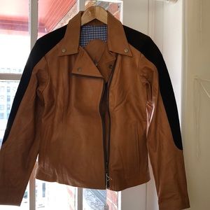 Leather@wool jackets1of a kind,my original designs